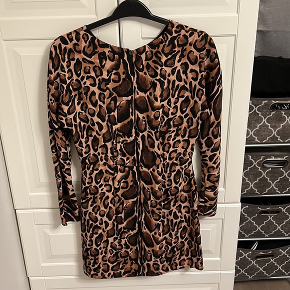 Leopard Babaton mini Dress size 2 - Picture 5 of 12